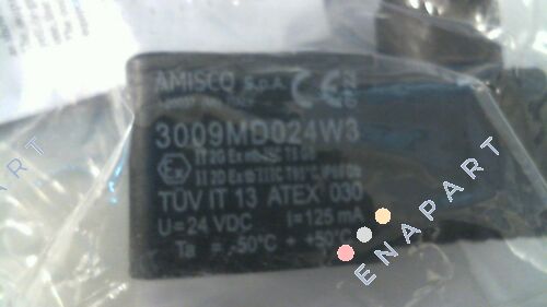 3009MD024W3 24VDC серпентина