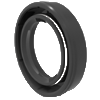 A+P Radial-shaft seal form A, NBR
