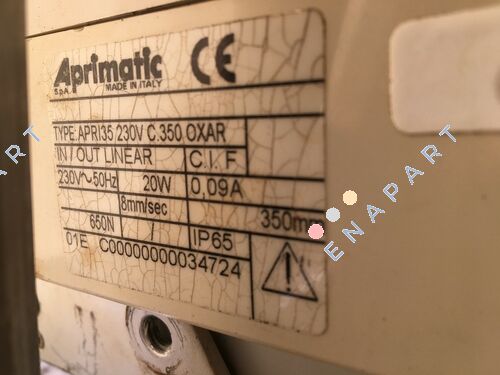 35-C.350 (43572/001)  Линеарен активатор за автоматизација на прозорци