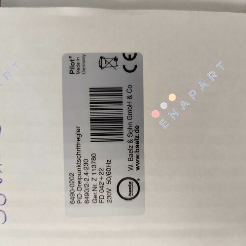 6490-0202/ 6490/2-2.4-230 PID три точки stepper контролер