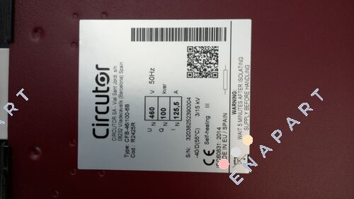 R2425R Моќ кондензатор 3-фаза