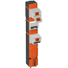 Mechanical guard lock with monitoring of second key RX10K01M/K