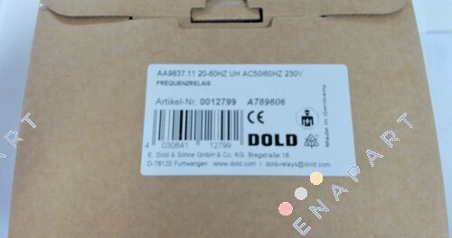 p/n: 0012799, Type: AA9837.11 20-60HZ UH AC50/60HZ 230V Фреквенција реле