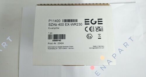 Nr. P11400 Type SZAb 400 Ex-WR230 Екс евалуација уред