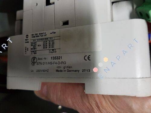 135321 ( S7N 011/HS-F45-D-RG) ГЛАВНИ ИТНА СТОП SWITCH