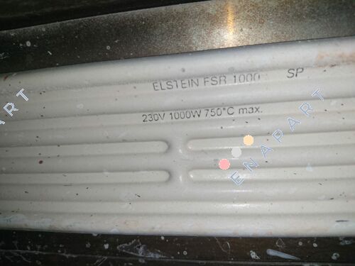 1010301001 / FSR/2 500W 230V Ератори на керамички инфрацрвени панели