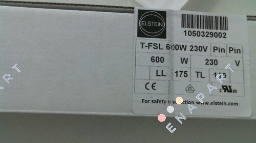 T-FSL 600 W 230 V Керамички инфрацрвен грејач