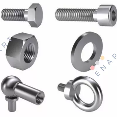 01200140130 (pack x25)  Болт со шестоаголна глава ISO 4014 челик поцинкуван 8.8 M14x130