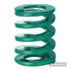 HIGH PERFORMANCE COMPRESSION SPRING, SF, COLOUR "GREEN", DIN ISO 10243