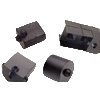 End caps with circumferential edge