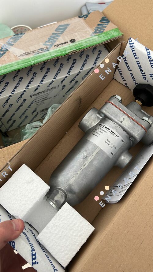 21003/01 само-чистење филтер за дизел и мазут со алуминиумски капак и сад