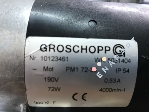 PM1 72-35 DC мотор со магнет за запчаници