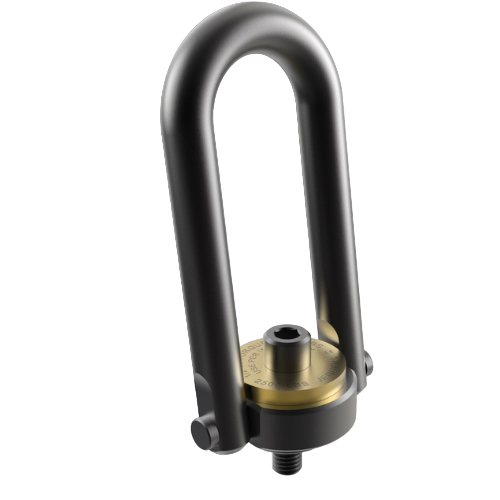 Traditional Center-Pull Hoist Rings with Long U-Bar