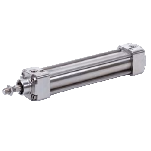 DOUBLE-ACTING TIE ROD CYLINDERS ACCORDING TO ISO 15552 MADE OF STAINLESS STEEL Ø 32 - 200 MM