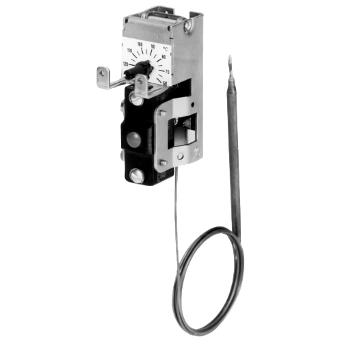 Panel-mounted thermostats