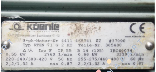 Artikel-Nr. 37090  Три-K мотор