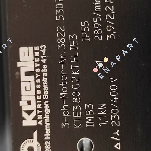KTE3 80 G 2 KT FL IE3 трифазен K мотор