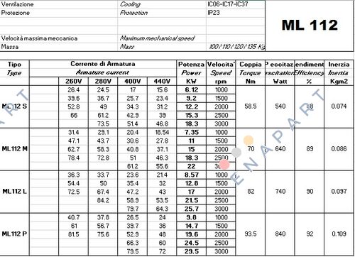 ML100S Мотор