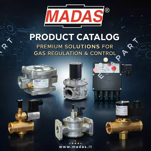 M16/RM N.C. / 0.5 bar Гас соленоиден вентил