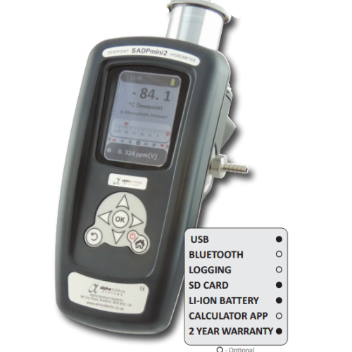 Model SADPmini2-BL-L-8-F