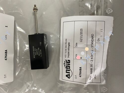 POT. MMR 30 - 2 KOHMS - STANDARD потенциометриска сензор позиција