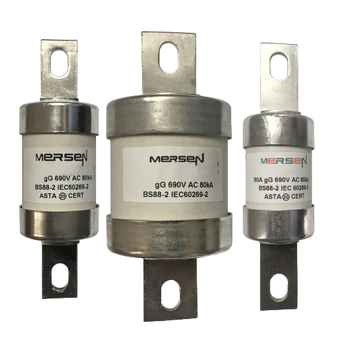 Central Bolted Tag fuse-links gG 690VAC/460VDC