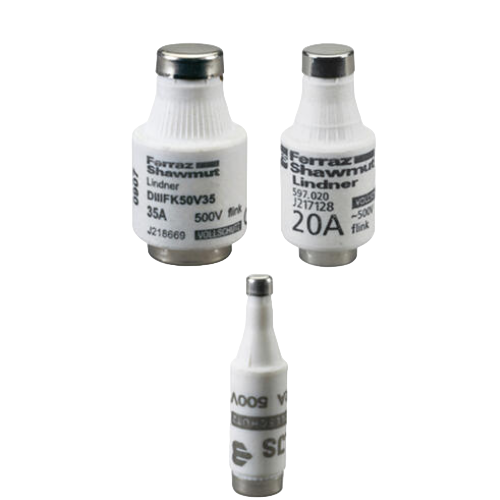D fuse-links flink , 500VAC/500VDC