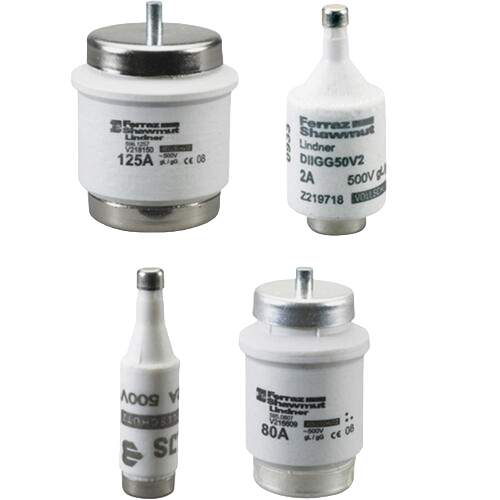 D fuse-links gG , 500 to 690VAC/500VDC