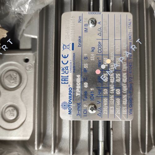 TP80B4 0,75 230/400-50 B14 MV CN Мотор = Трифазен