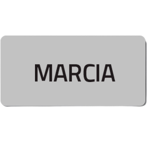 Adhesive labels with texts 13x27