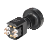 Ergonomic handle, Faston terminals