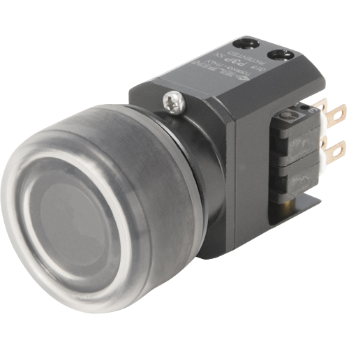 With rubber cap, Faston terminals