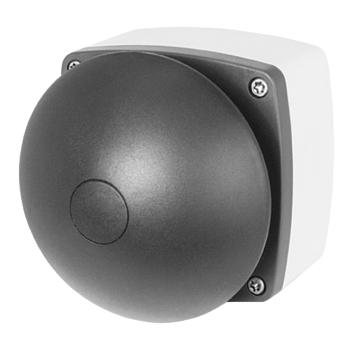 Assembled push-button enclosures 84x84 mm