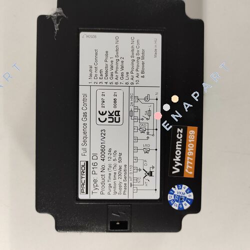 400601/V23 P16 DI(CE) Автоматска контрола и палење