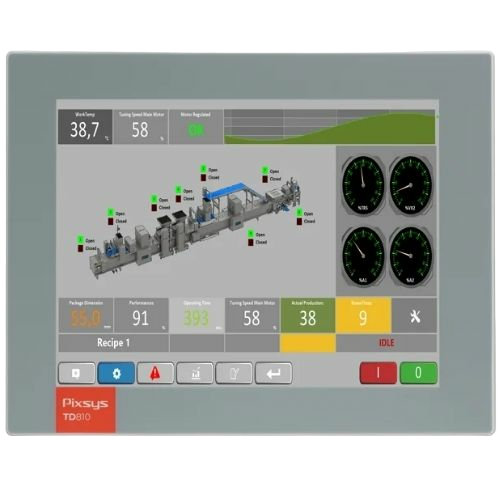 TD810 | HMI 10.4" with Soft-PLC