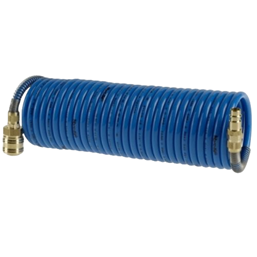 Coiled air hose