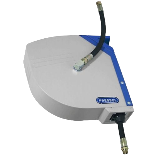 Encased, for ceiling mounting, with external swivel joint