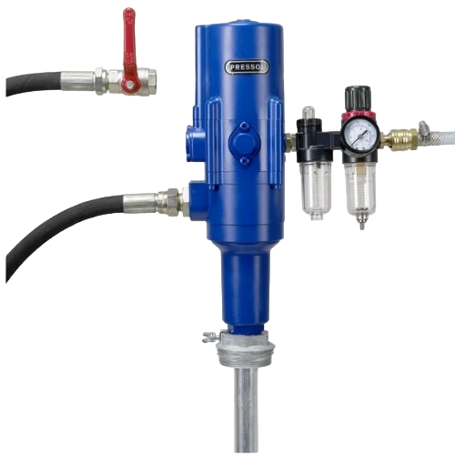 Installation sets for pneumatic pumps 5:1