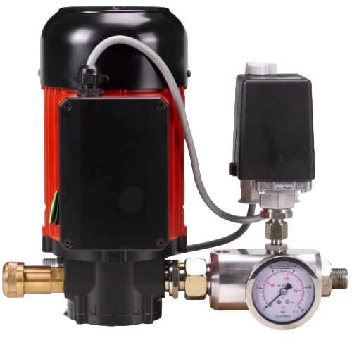 Oil systems for wall mounting, electrically operated pump