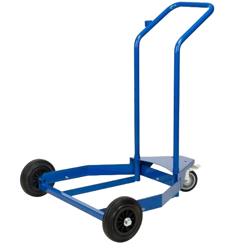 Trolleys for oil containers and accessories