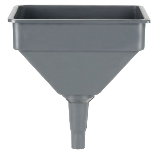 Tractor funnels, polyethylene