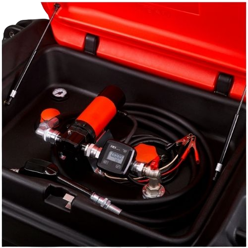 350 l with accessories and set