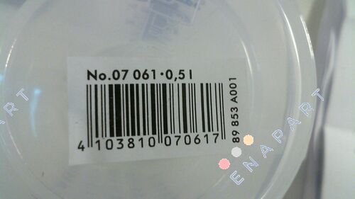 07 061 Мерење на капацитет-PP-0,5 l транспарентна скала ml