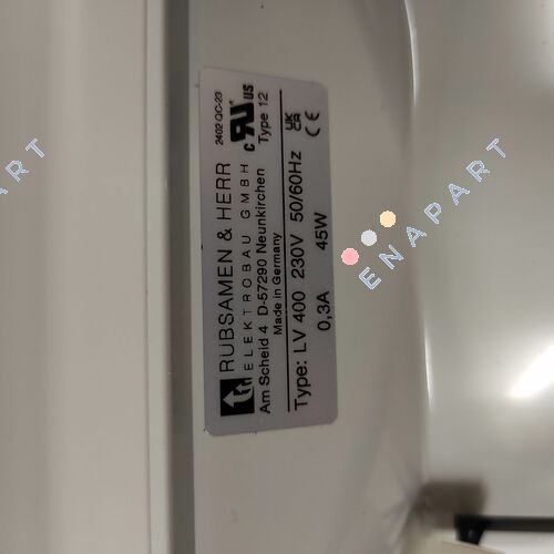 LV 400 230V 0,3/0,25A 45/39W 50/60Hz Мотор