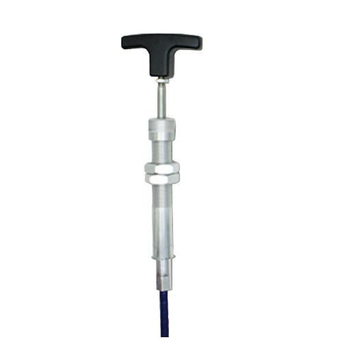 Spring loaded control cable