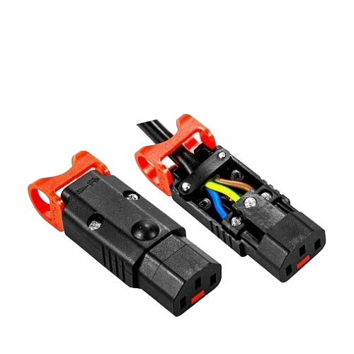 IL 13P Rewireable IEC C13 Locking Connector