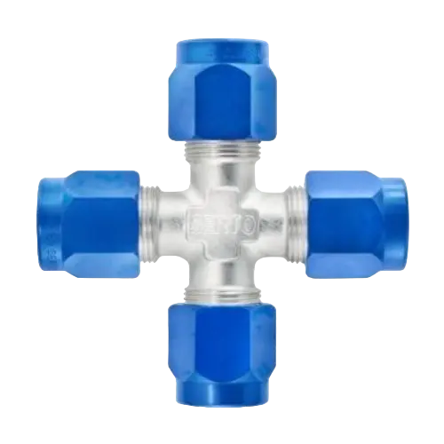 Aluminium - Cross unions