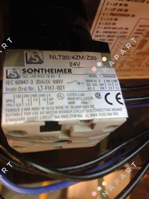 NLT20/4ZM/Z20 Не-Аушалтер, 4 полиг