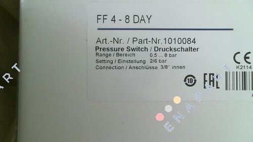 1010084 / FF4- 8 DAY прекинувач притисок