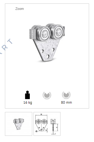 E30-LW-23351 0020554 Количка за кабел од лим